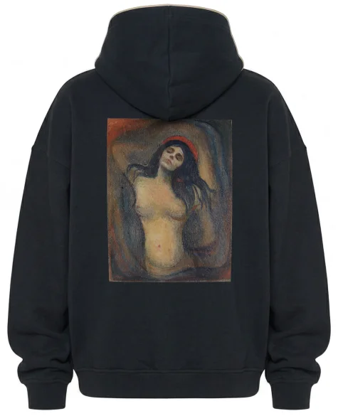 Bluza oversize Madonna Edvard Munch
