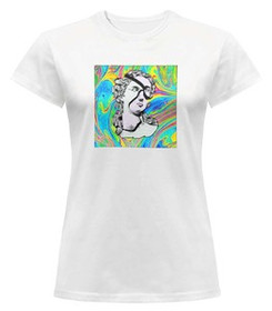 Bluzka damska z naszywką Psychodelic 05