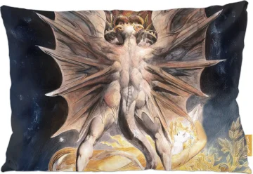 Poduszka Wielki czerwony smok i niewiasta obleczona w słońce William Blake