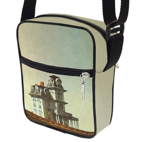 Torba listonoszka Dom przy torach kolejowych Edward Hopper