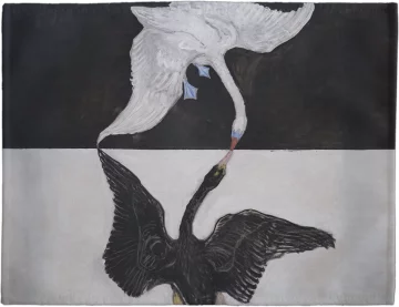 Podkładka na stół Łabędź, Nr 1 Hilma af Klint