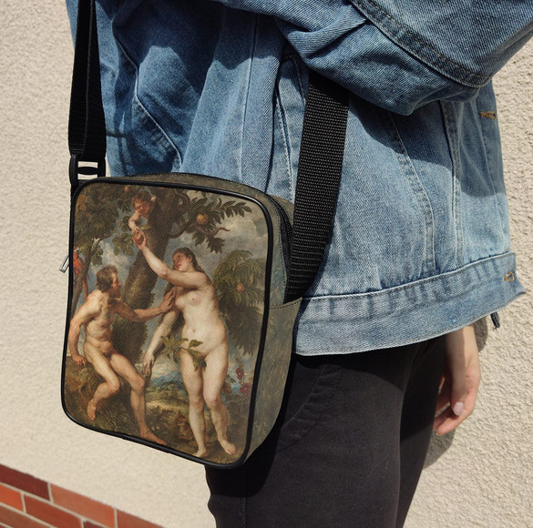 Torba Listonoszka Adam i Ewa Peter Paul Rubens