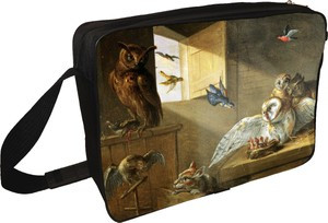 Torba na ramię Rodzina sów, innych ptaków i kota Jan van Kessel (starszy)