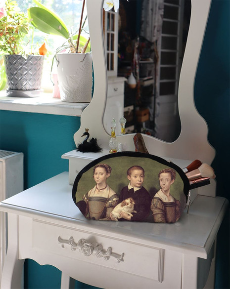 Kosmetyczka Troje dzieci z psem Sofonisba Anguissola