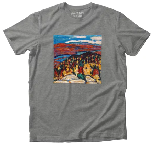 Koszulka z naszywką Krajobraz nr. 26 Marsden Hartley