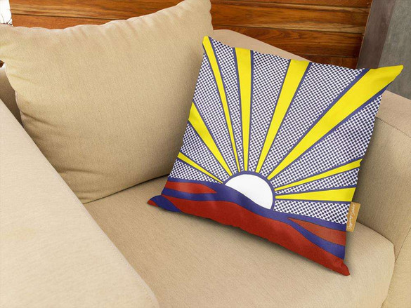 Poduszka Landscape Roy Lichtenstein