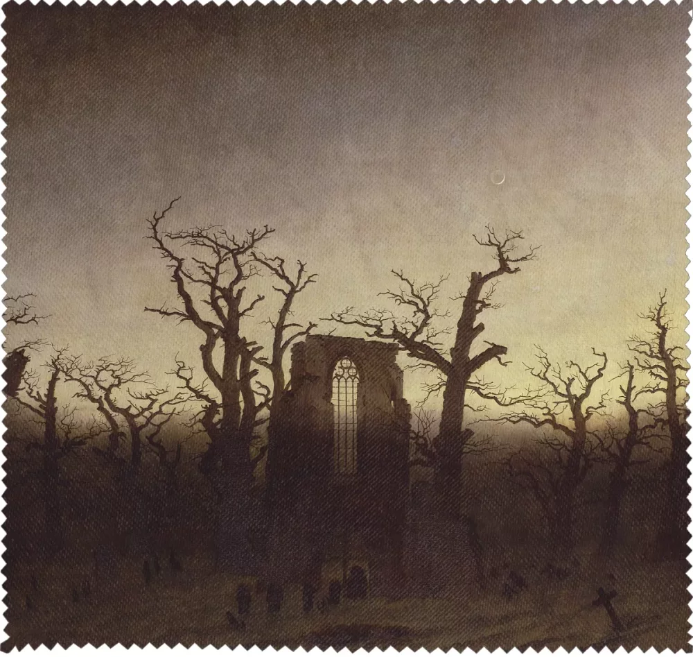 Ściereczka do okularów Opactwo w dębowym lesie Caspar David Friedrich
