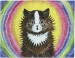 Podkładka na stół Kot w tęczy Louis Wain