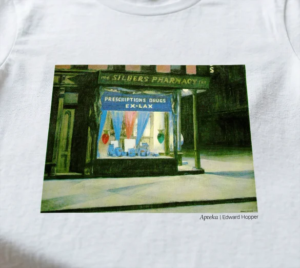 Bluzka damska Apteka Edward Hopper