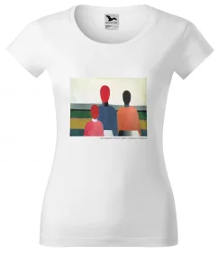 Bluzka damska Trzy postacie kobiece Kazimir Severinovich Malevich