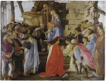 Podkładka na stół Pokłon Trzech Króli Sandro Botticelli