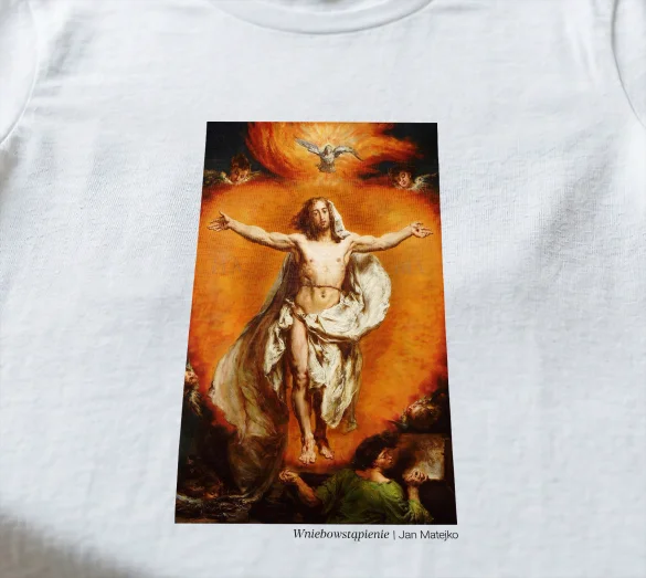 Koszulka z nadrukiem Wniebowstąpienie Jan Matejko