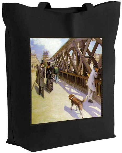 Torba z naszywką Most Europy Gustave Caillebotte