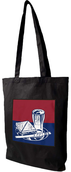 Torba z naszywką Sandwich and soda Roy Lichtenstein