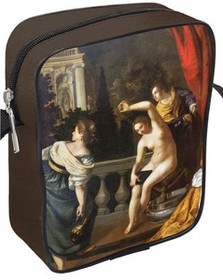 Torba listonoszka Batszeba w swojej kąpieli Artemisia Gentileschi