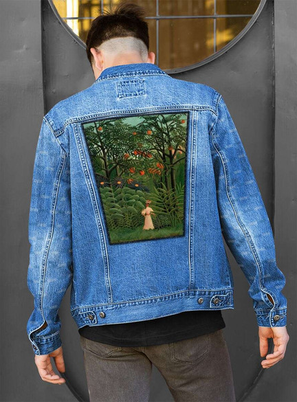 Ekran Woman Walking in an Exotic Forest Henri Rousseau