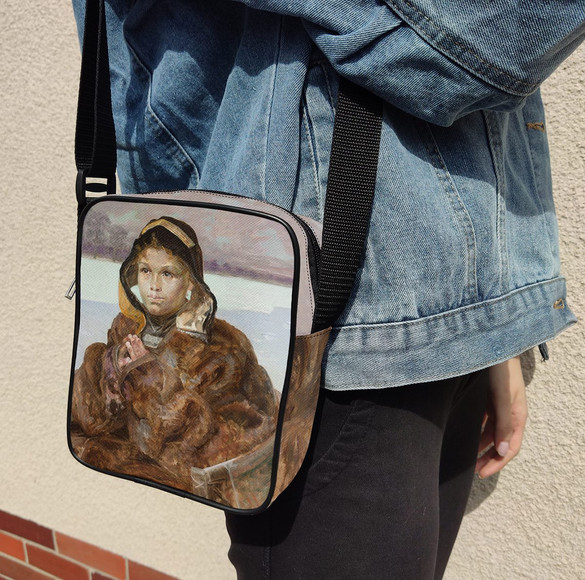 Torba Listonoszka Modląca się dziewczynka Jacek Malczewski