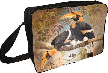 Torba na ramię Concave casque Hornbill Joseph Wolf