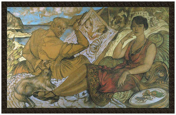 Naszywka Portret Matki Witkacy