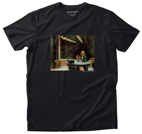 Koszulka z nadrukiem Automat Edward Hopper