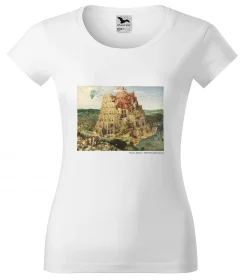 Bluzka damska Wieża Babel Pieter Bruegel starszy