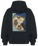 Bluza oversize Śmiejący się Demon Katsushika Hokusai