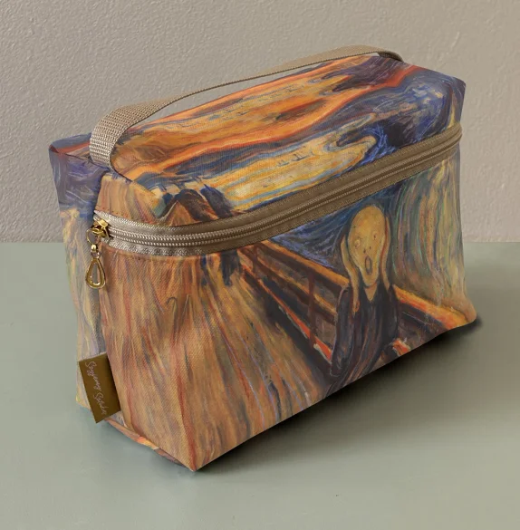 Kosmetyczka kuferek Krzyk Edvard Munch