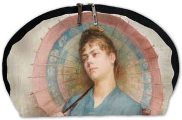 Kosmetyczka Kobieta z japońskim parasolem Anna Bilińska-Bohdanowiczowa