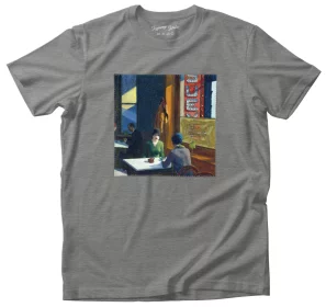 Koszulka z naszywką Mieszanka potraw Edward Hopper