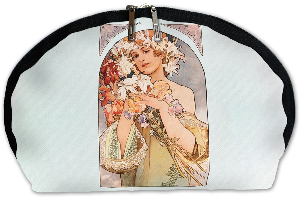 Kosmetyczka Kwiat Alfons Mucha