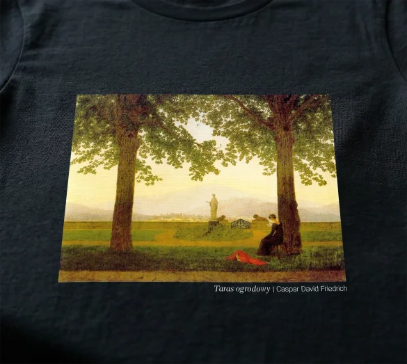 Bluzka damska Taras ogrodowy Caspar David Friedrich
