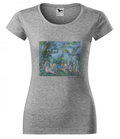 Bluzka damska Kąpiący się Paul Cezanne