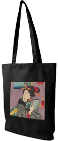 Torba z naszywką Krajobrazy i piękności Utagawa Kuniyoshi