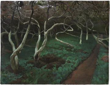 Podkładka na stół Stare jabłonie Ferdynand Ruszczyc