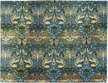 Podkładka na stół Paw i smok William Morris