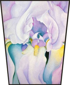 Ekran Biały irys Georgia O’Keeffe
