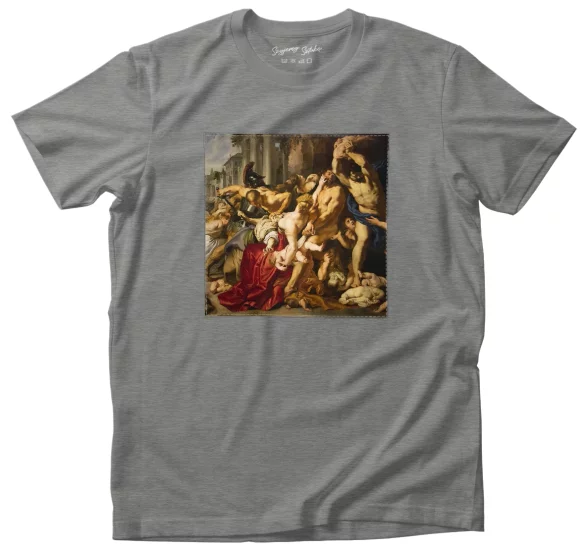 Koszulka z naszywką Rzeź niewiniątek Peter Paul Rubens