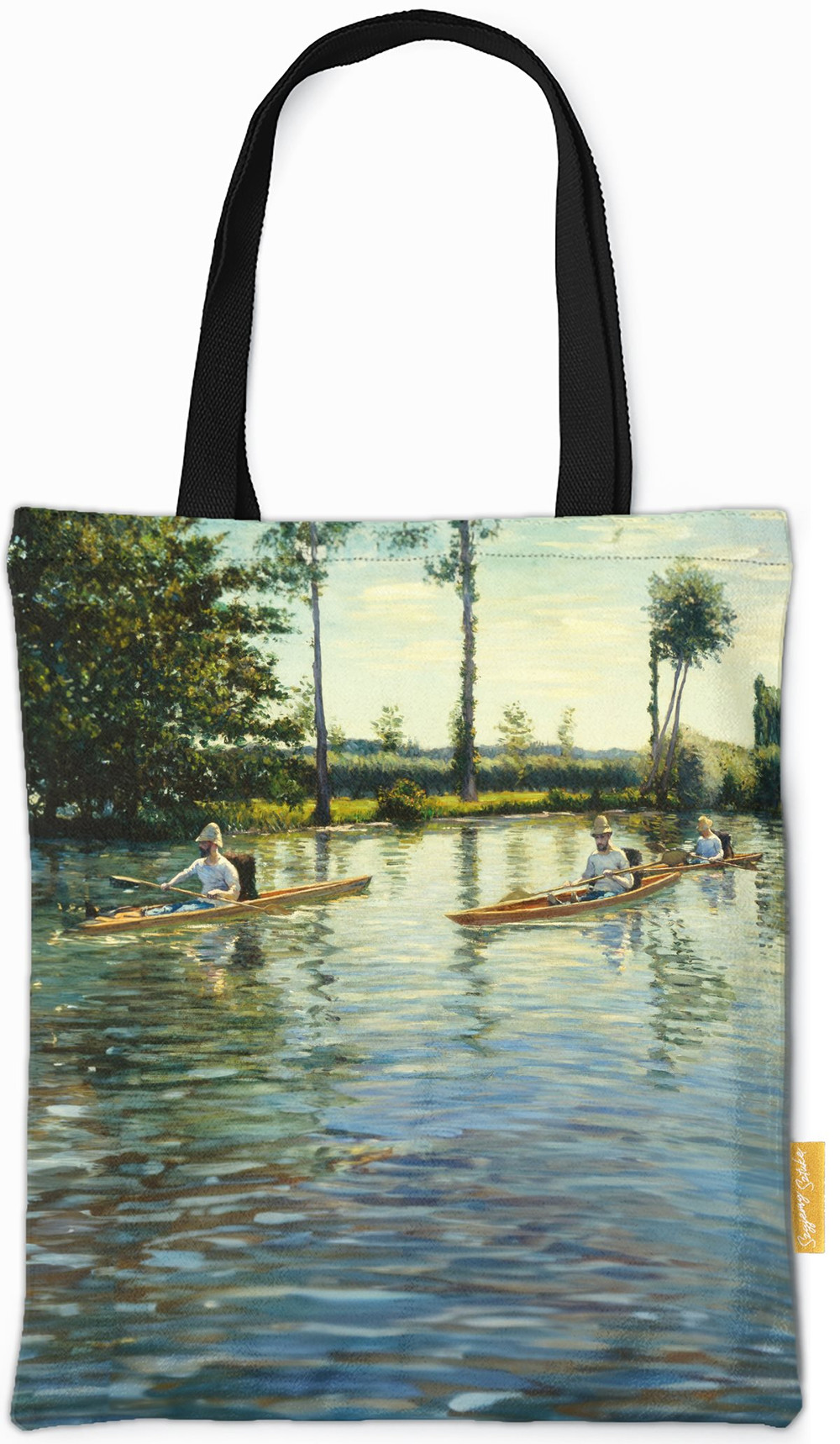 Torba na ramię Rejs łodzią na rzece Yerres Gustave Caillebotte