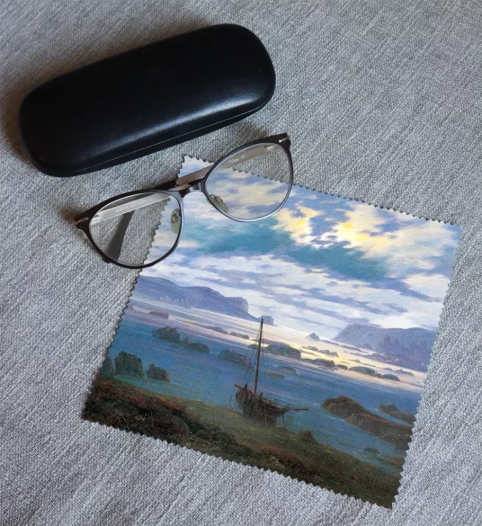 Ściereczka do okularów Morze Północne w świetle księżyca Caspar David Friedrich