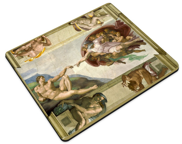 Podkładka Stworzenie Adama  Michał Anioł 36x29cm