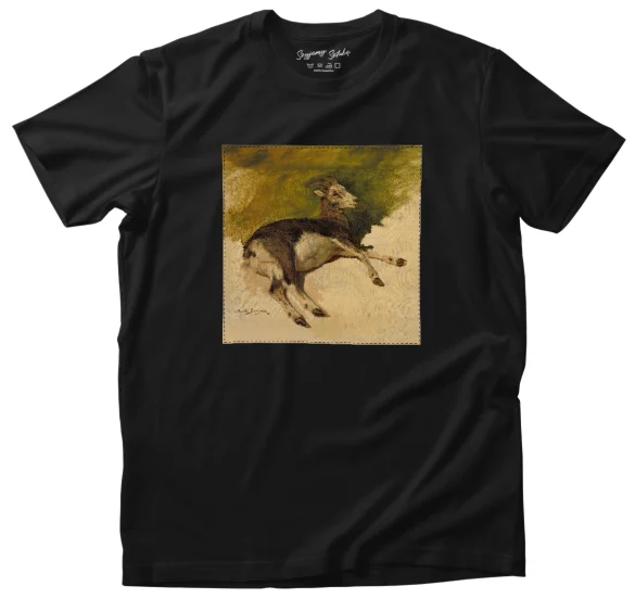 Koszulka z naszywką Kozica Rosa Bonheur