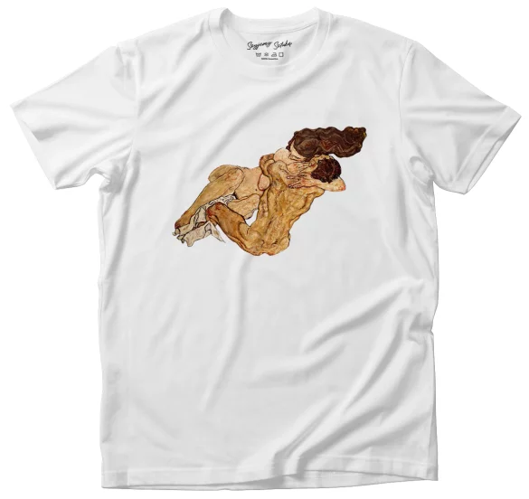 Koszulka The Embrace (1917) Egon Schiele