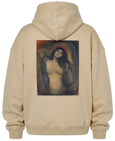 Bluza oversize Madonna Edvard Munch