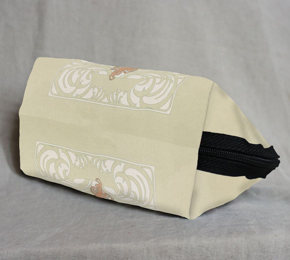 Kosmetyczka Bizantyjskie głowy: brunetka Alfons Mucha