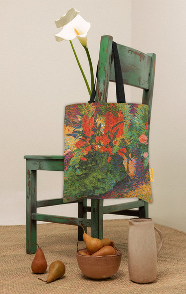 Torba na ramię Frühlingsblumen im Garten (Wiosenne kwiaty w ogrodzie) Curt Herrmann