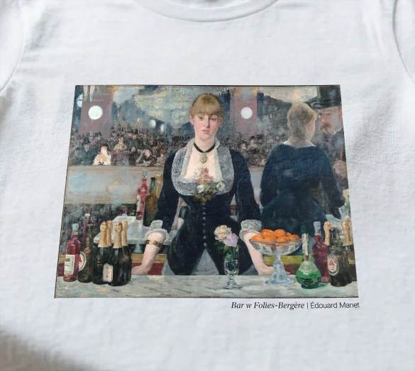 Koszulka z nadrukiem Bar w Folies-Bergère Édouard Manet