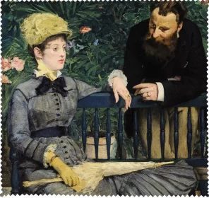 Ściereczka do okularów W oranżerii Édouard Manet