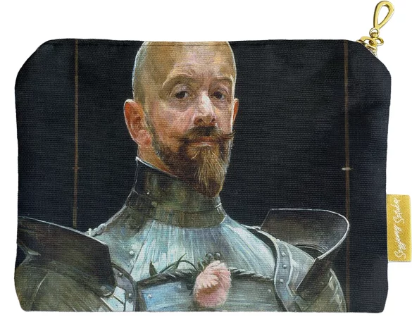 Kosmetyczka mini Autoportret w zbroi Jacek Malczewski