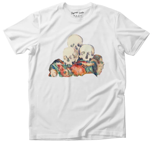 Koszulka Trzy czaszki Paul Cezanne