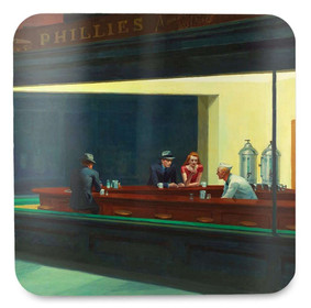 Podkładka pod kubek Nocne marki Edward Hopper